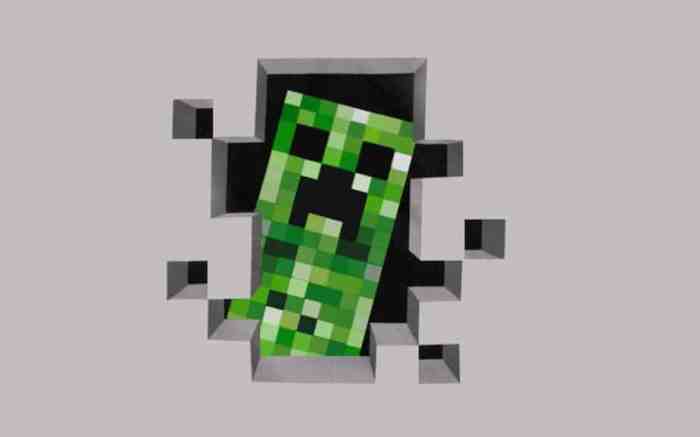 Creeper papercraft away creepers