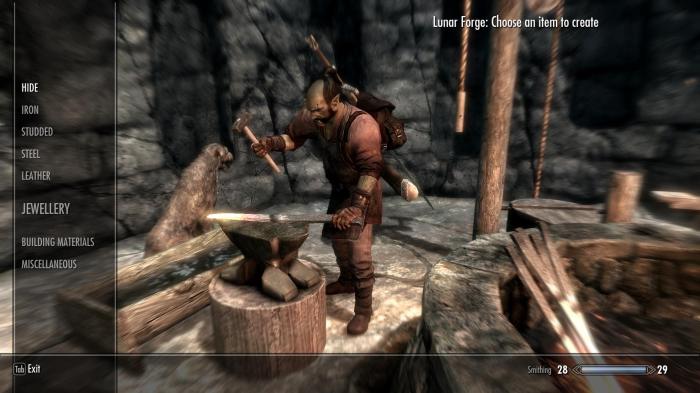 Forge skyrim lunar weapons se any make weapon ordinary other