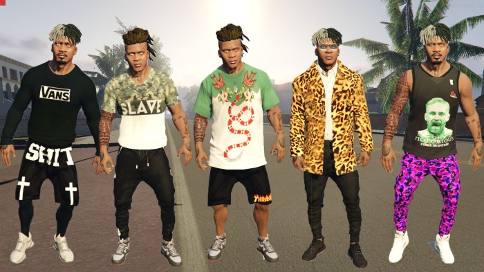 Gta 5 franklin clothes