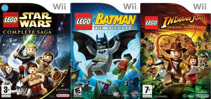 Lego video games wii