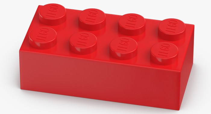 Lego harry red bricks