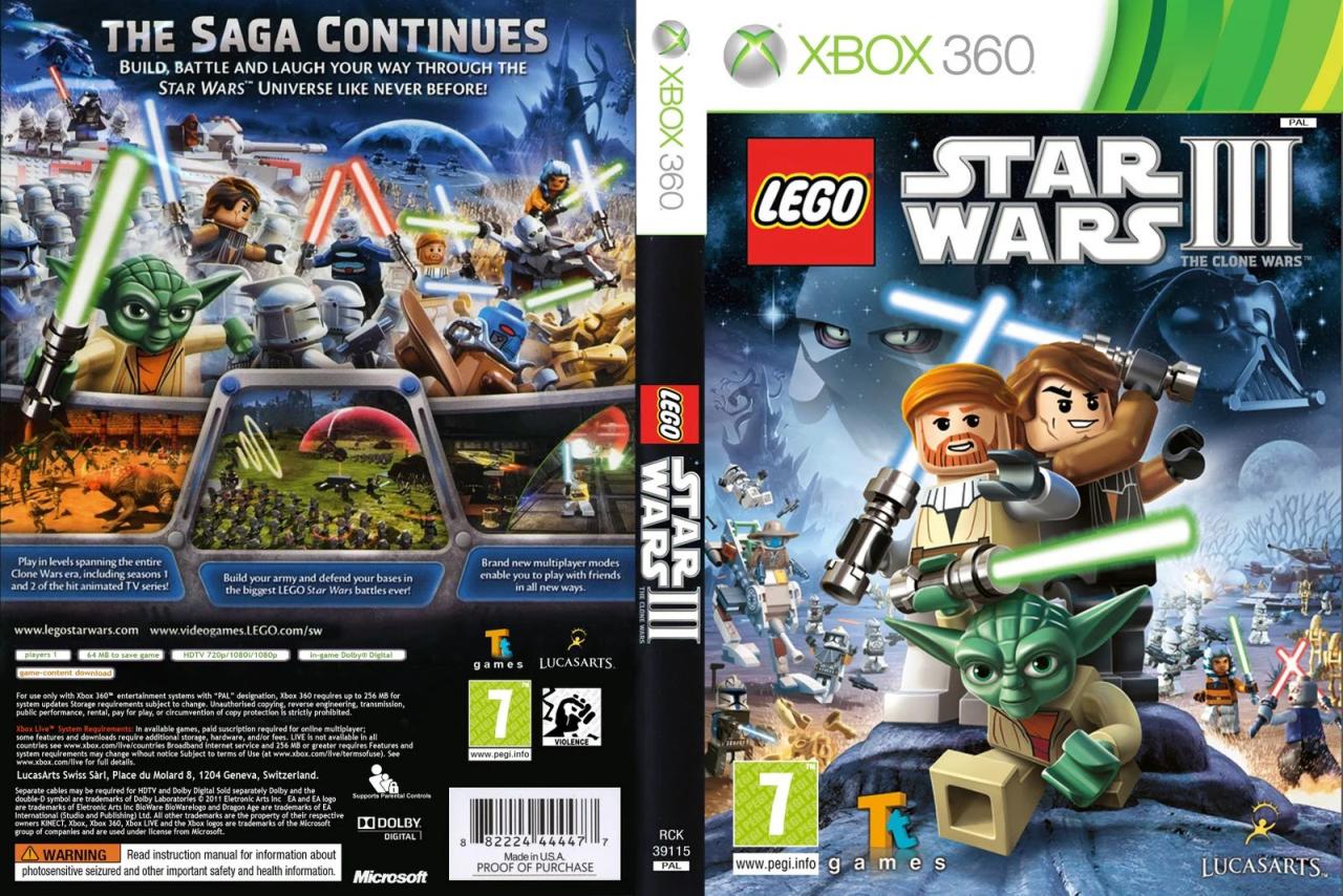 Xbox 360 lego star wars