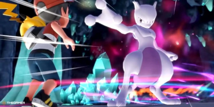 Mewtwo let's go pikachu