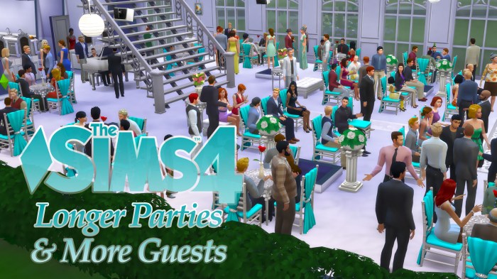 Invite any guests sims 4