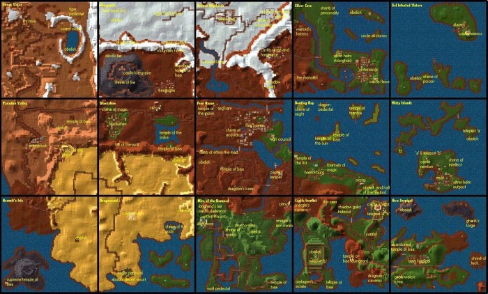Might and magic 6 map