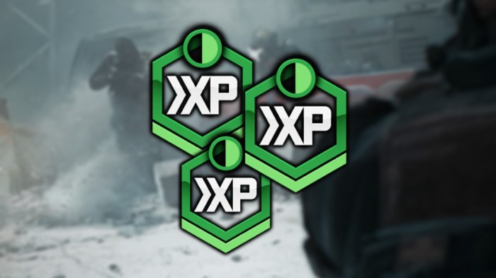 How long is double xp mw3