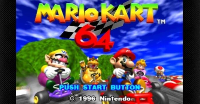 Mario kart 64 controls