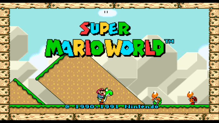 Mario world 100 percent