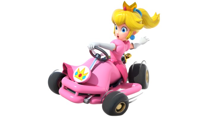 Mario kart 64 peach