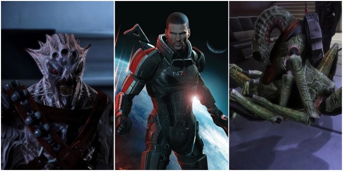 All mass effect races