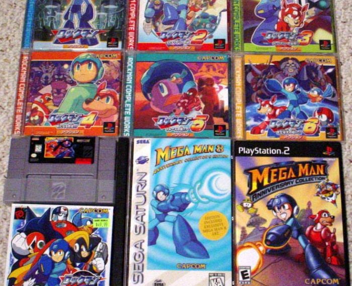 Mega man japan box art