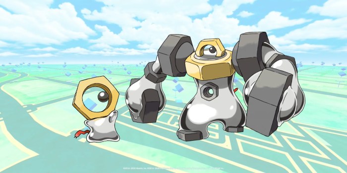 Pokemon meltan go pokémon clipart box let mythical text pikachu eevee discovered nobody molten catch imore introducing newly evolve still