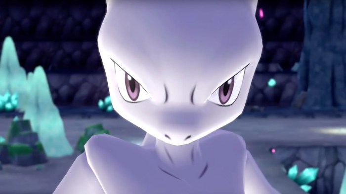 Mewtwo let's go pikachu