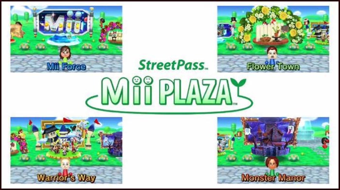 3ds mii plaza games