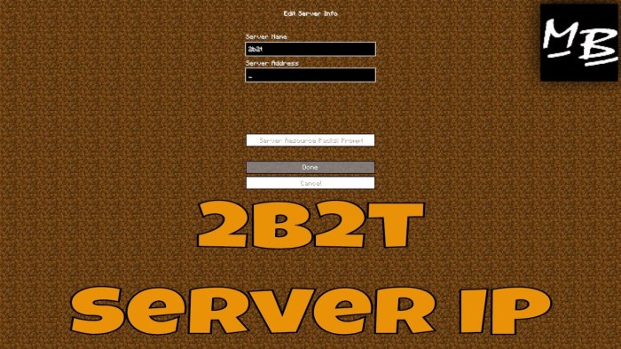 Minecraft ip server