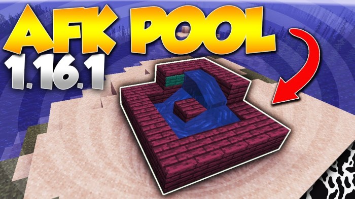 Afk minecraft pool make