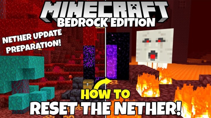 How to reset the nether