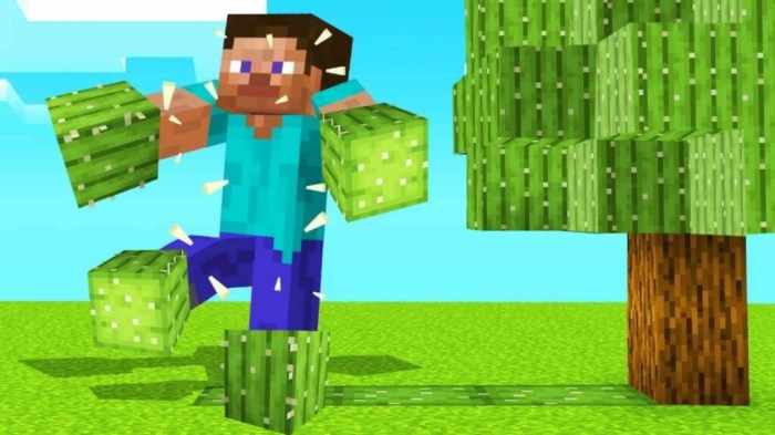 Minecraft uses of cactus