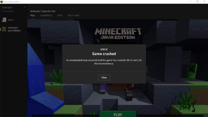 Exit code 9 minecraft