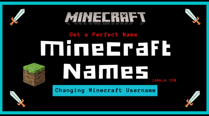 Cute names for minecraft