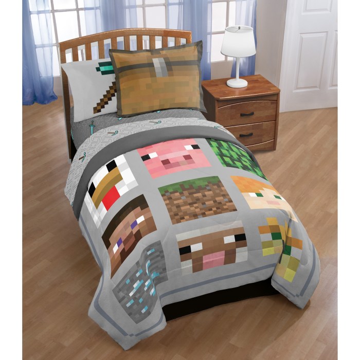 Minecraft full bed set