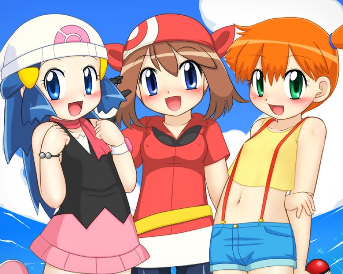 Pokemon misty and may