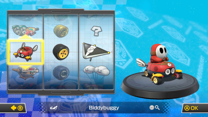 Biddybuggy mario kart 8