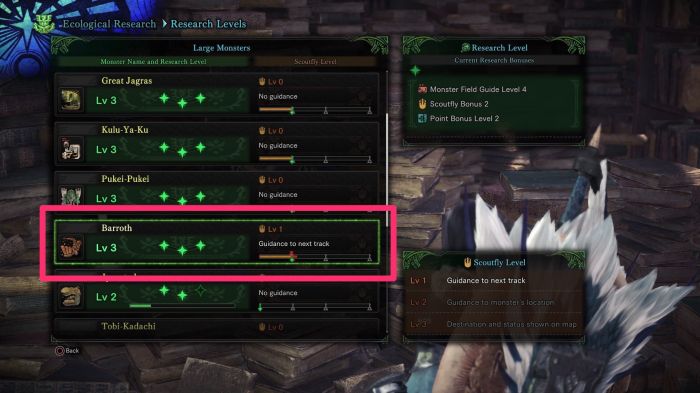 Mhw max research level