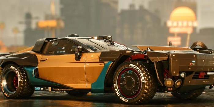 New cars cyberpunk 2077