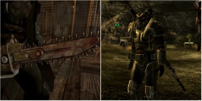 Melee weapons new vegas