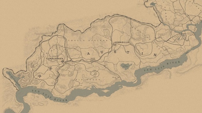 Rdr2 new austin map