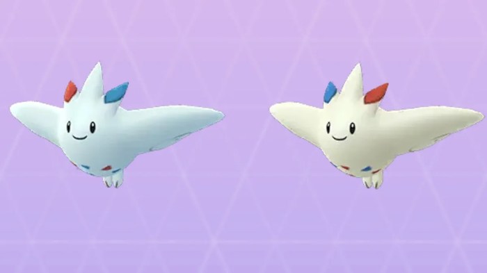 Shiny togepi pokemon togekiss go