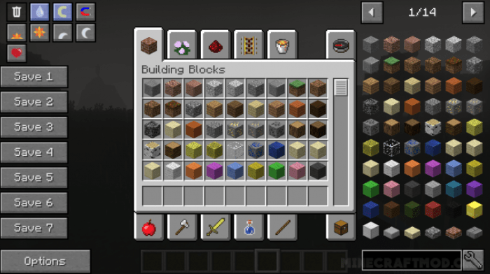 Mod not enough items