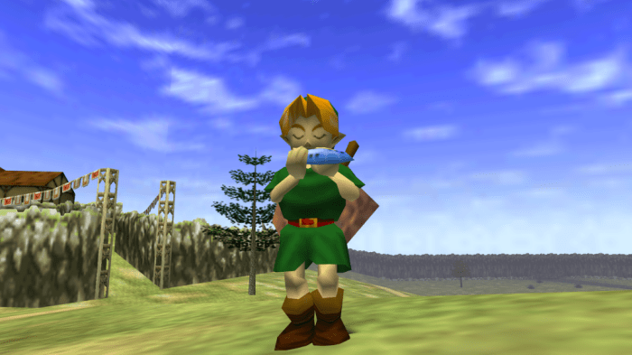 Ocarina of time speedrun