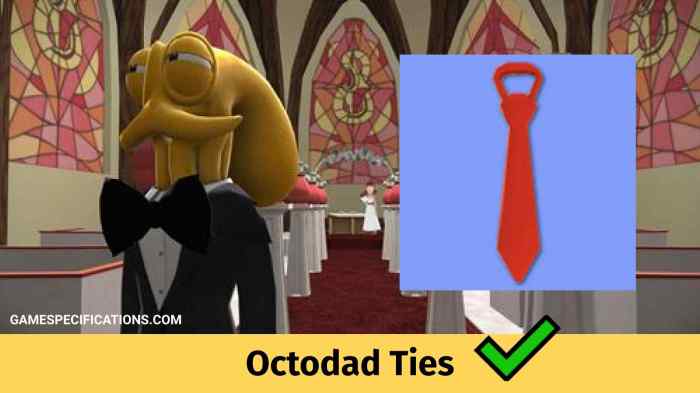 All ties in octodad