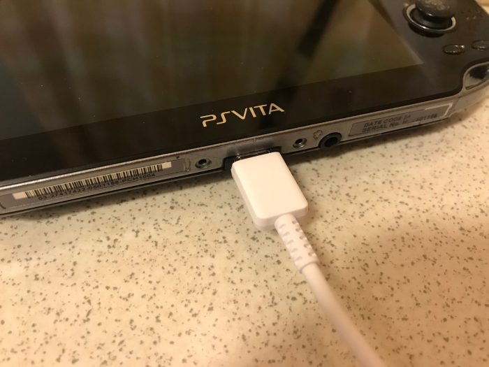 Ps vita charging port