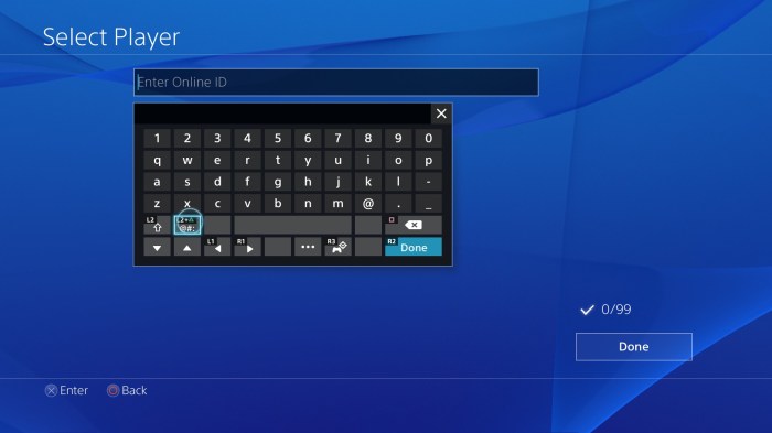 Computer screen for ps4