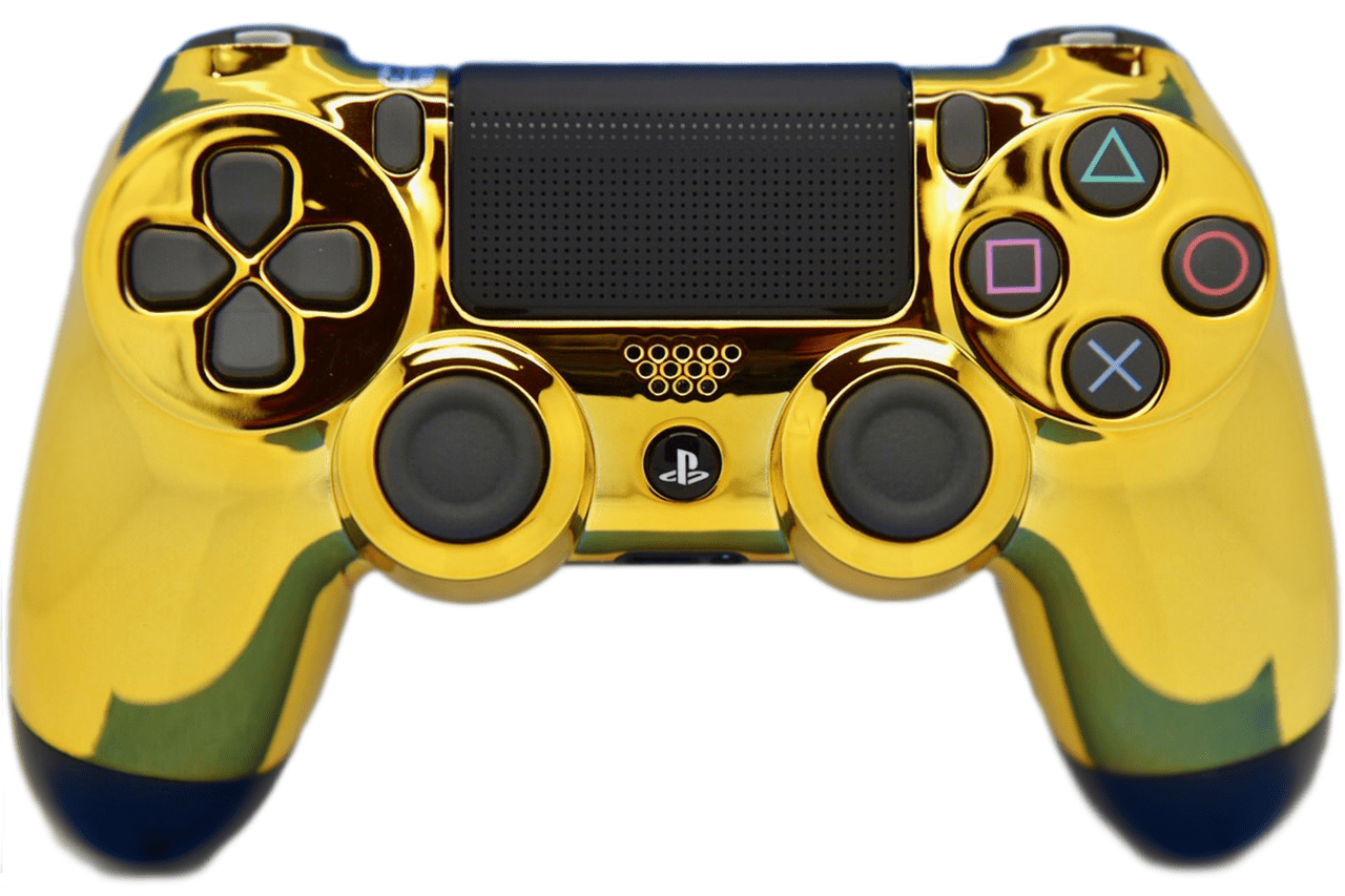 Gold ps4 controller new