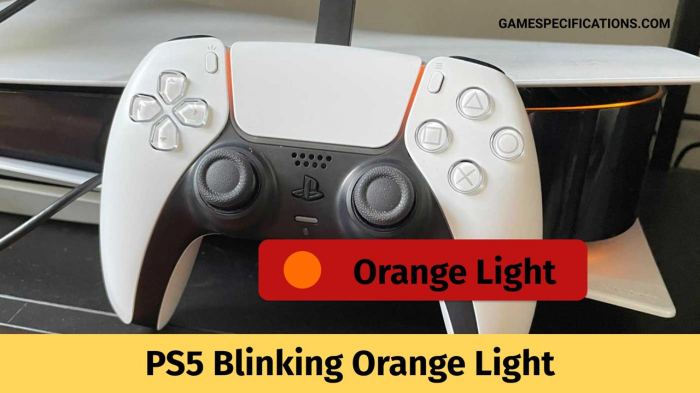 Ps5 orange light meaning