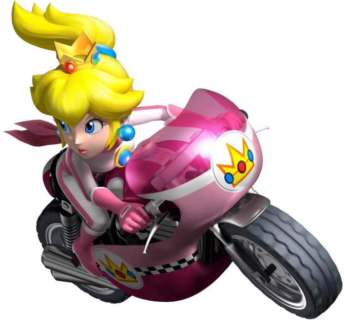 Mario kart 64 peach