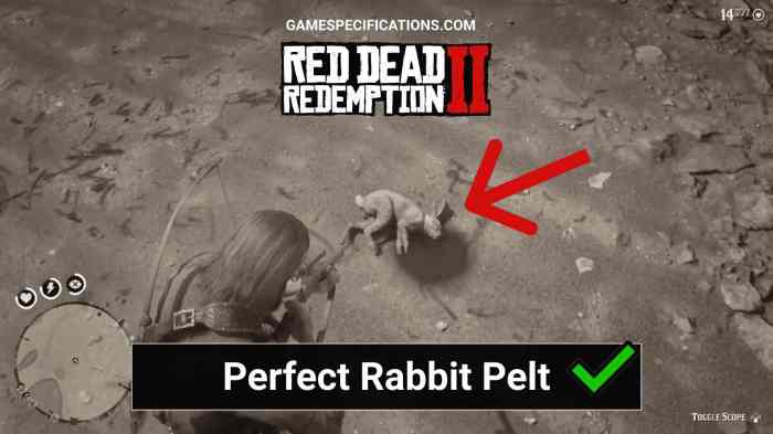 Rdr2 perfect rabbit pelt