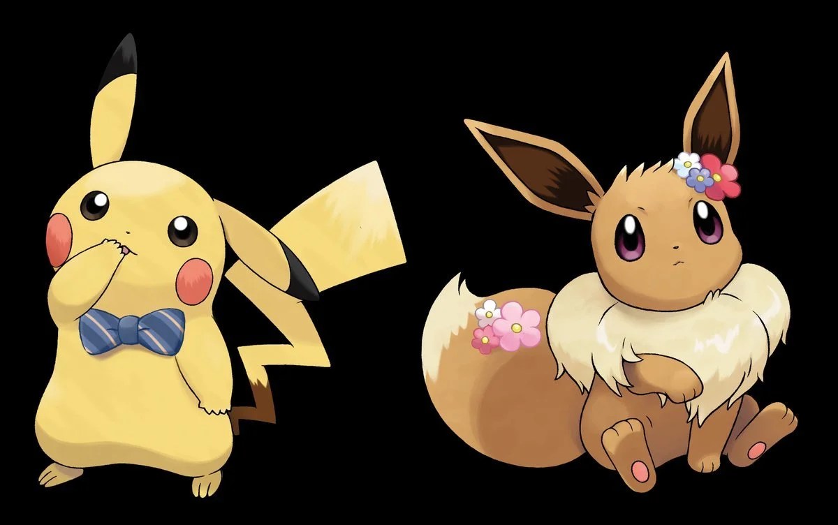 Female vs male eevee