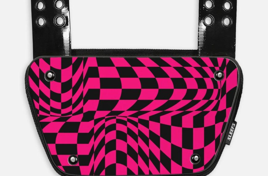 Red and pink checkered
