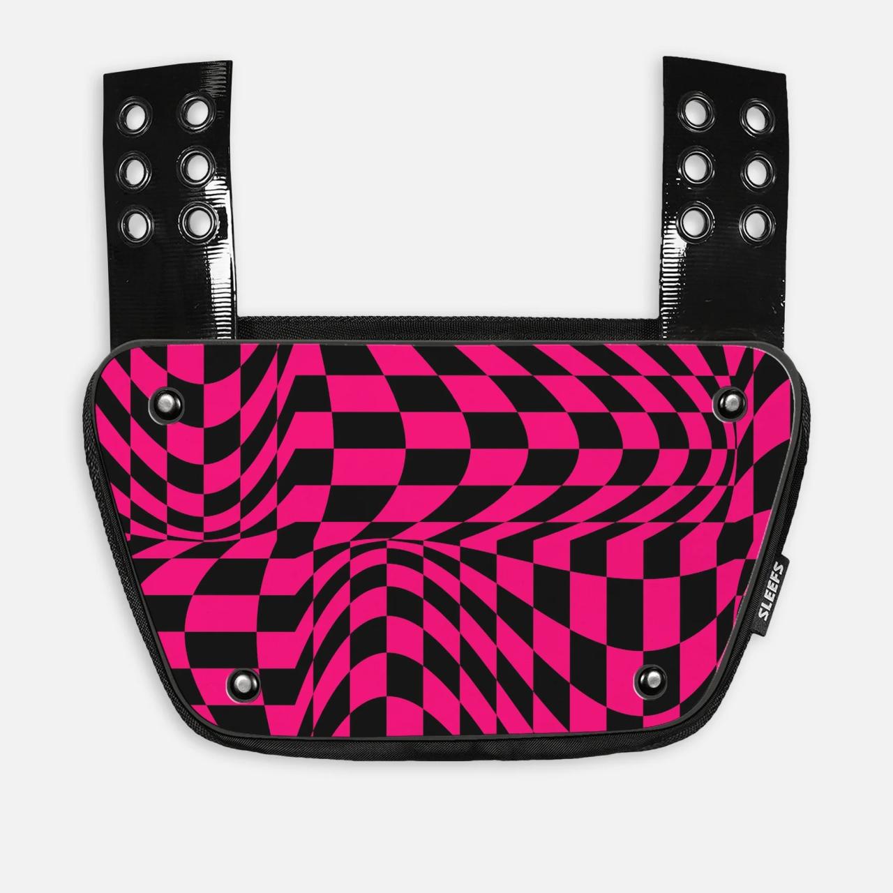 Red and pink checkered