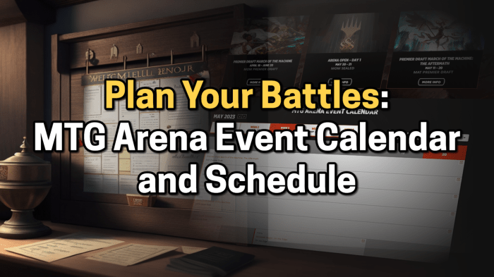Mtg arena event calendar