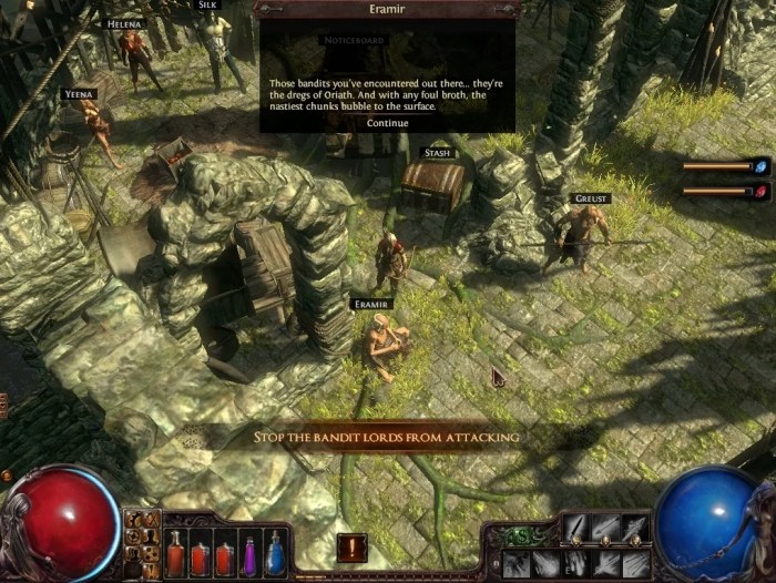 Path of exile bandits