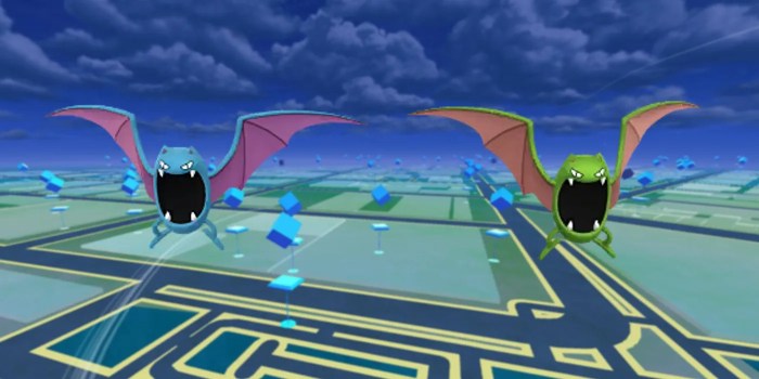 Shiny golbat pokemon go