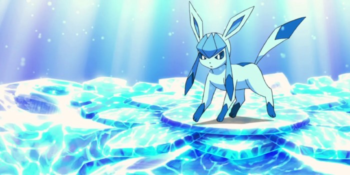 Glaceon pokemon go shiny normal crown flower source