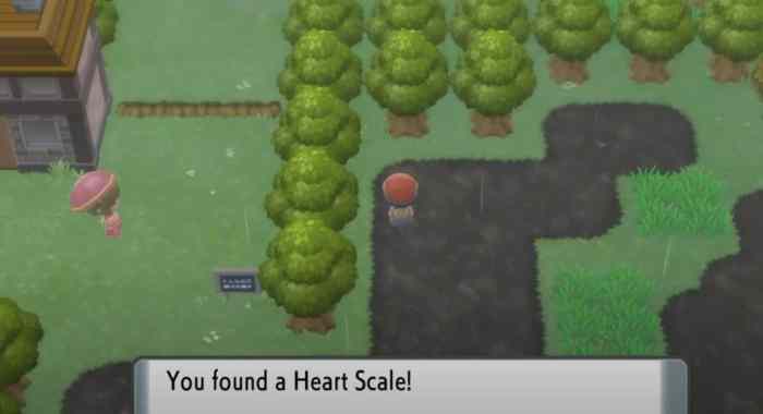 Pokemon x heart scale