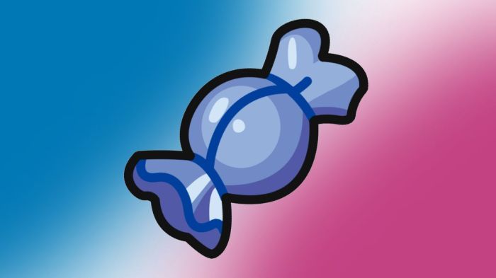 Rare candy pokemon blue
